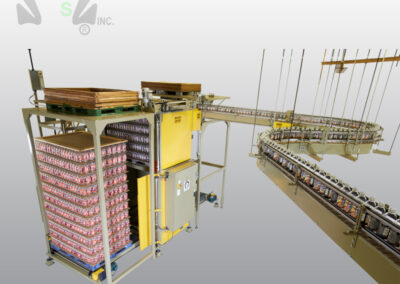 Ouellette Palletizer & Depallatizer Systems