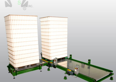 Ouellette Palletizer & Depallatizer Systems