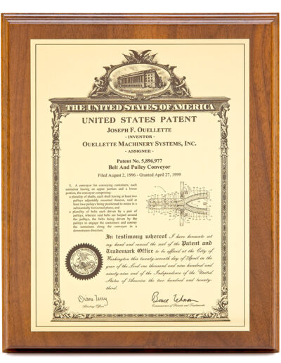 Ouellette Palletizer & Depallatizer Systems