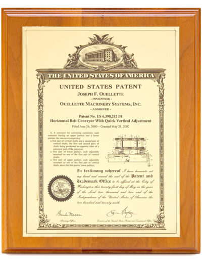 Ouellette Palletizer & Depallatizer Systems